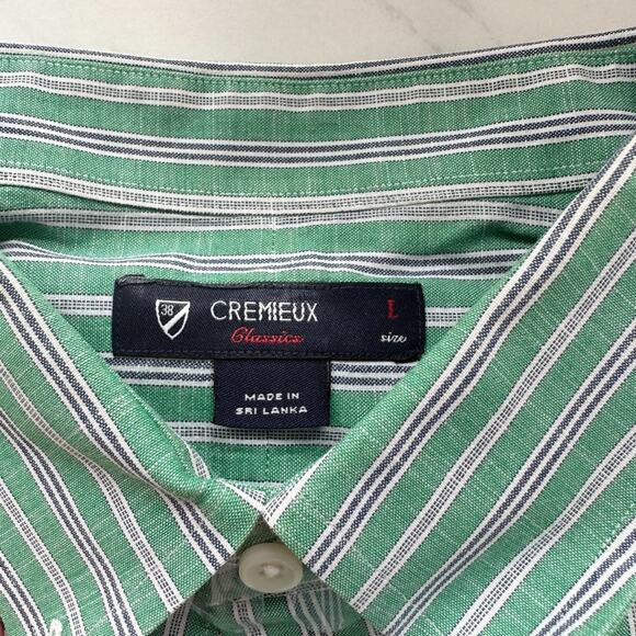 Cremieux Men's Striped Button Down - Picture 2 of 4